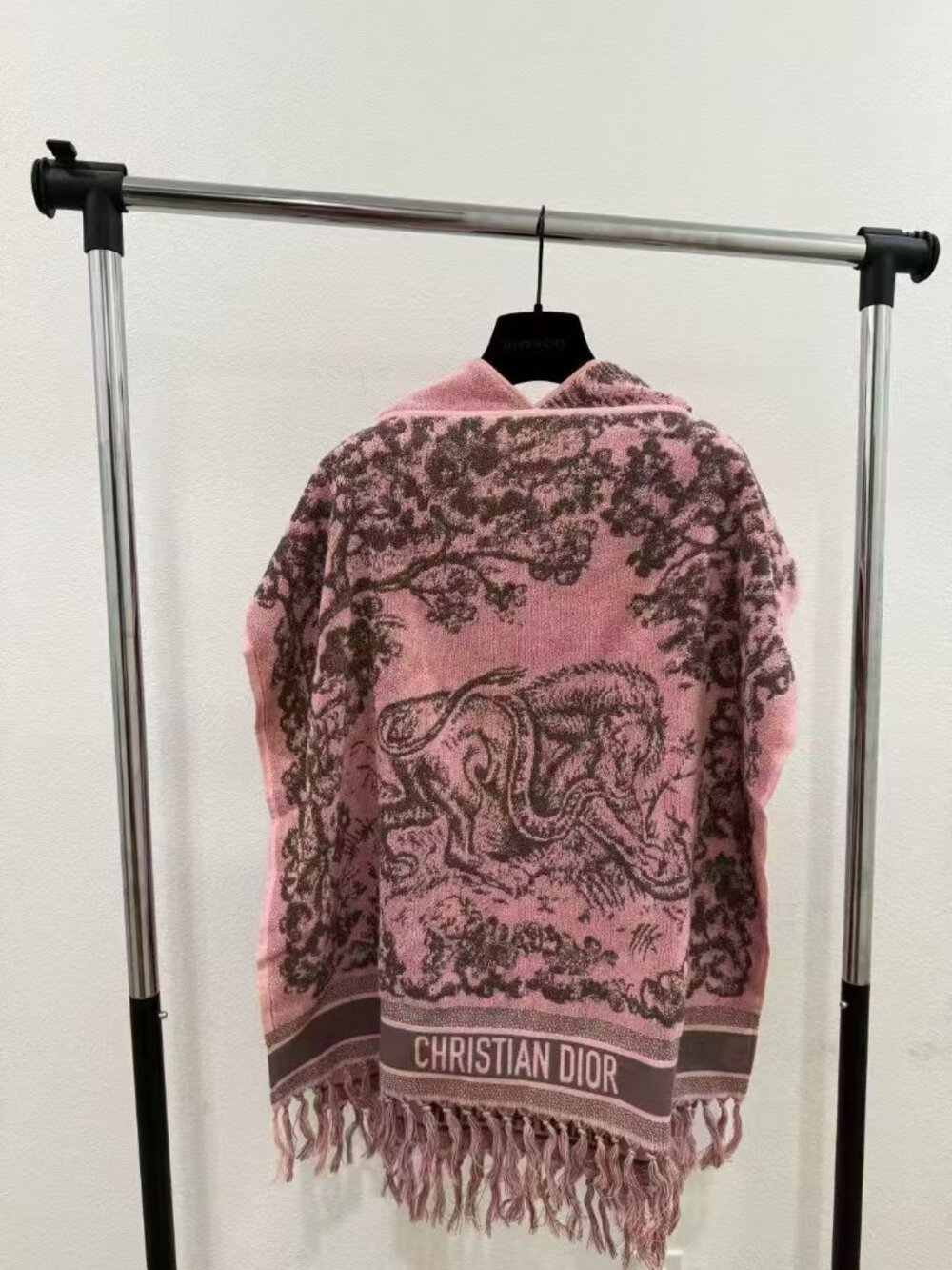 NWT Authentic Dior Hooded Cape Coat